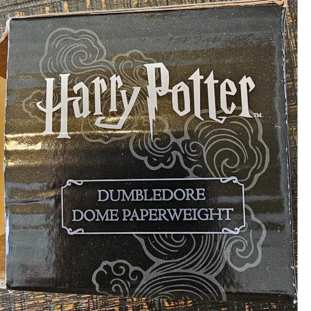 Harry Potter Dumbledore Dome Paperweight Quote Loot Crate New In Box